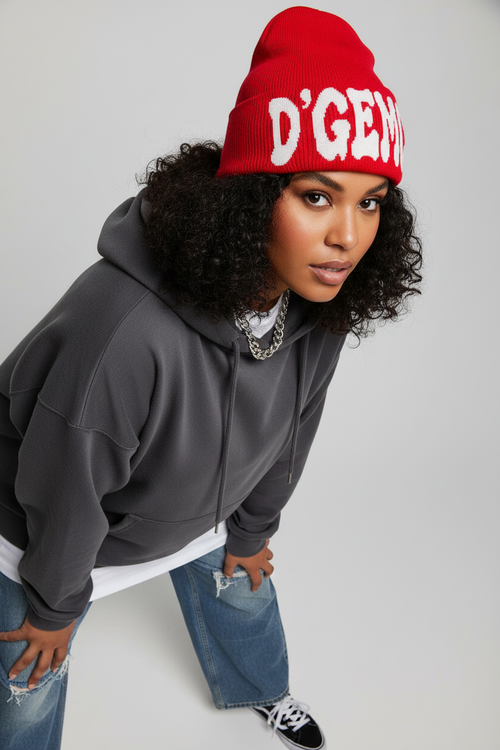D'GEMC Beanie Female Model