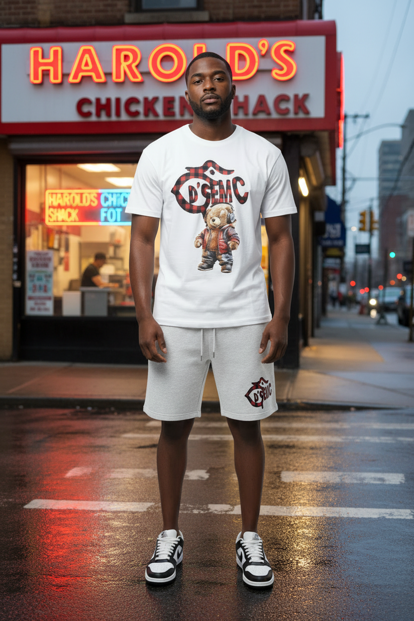 D'GEMC 2-Piece Shorts Set