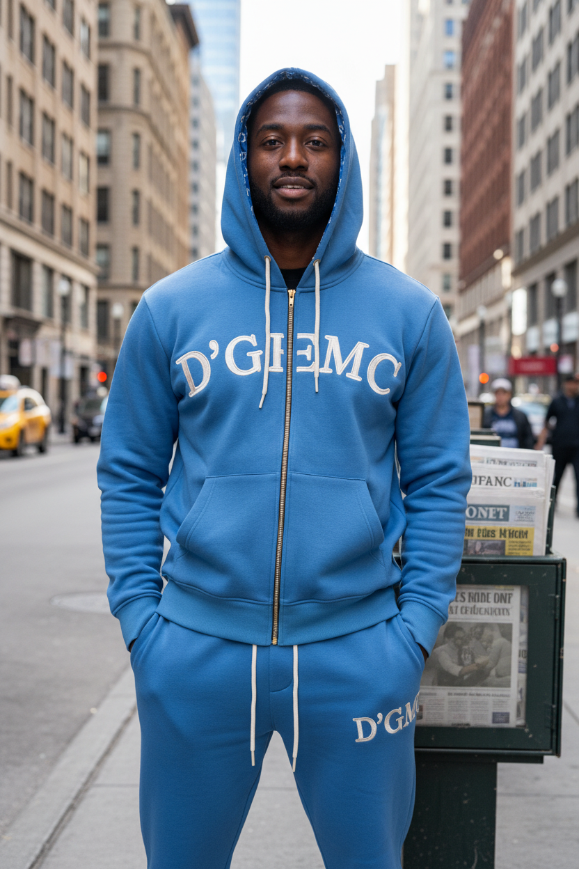 D'GEMC Zip-Up jogger Sets